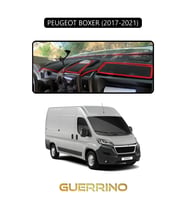 PEUGEOT BOXER 2017 - 2021TORPİDO KORUMA HALISI SİYAH KENAR