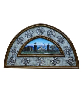 e38 EL İŞÇİLİĞİ KAYSERİ TEMALI SERAMİK TABLO 84*44 CM-6480