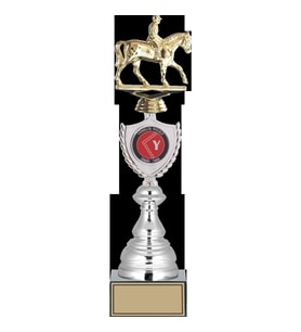 ODAK KUPA - Figürlü Kupalar - At / Binici Figürlü Kupalar FG-035 B - 39 cm