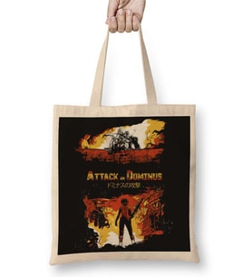 Attack On Titan Attack On Dominus Bez Çanta Uzun Saplı