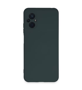 Poco M5 Kılıf Nano Içi Kadife Silikon - Koyu Yeşil
