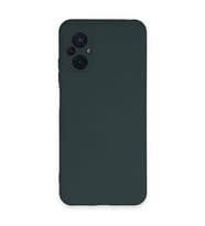 Poco M5 Kılıf Nano Içi Kadife Silikon - Koyu Yeşil