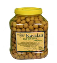 İyi Tarım Uyg. 2 Kg Süzme Ağırlık- Ayvalık Çizik Yeşil Zeytin -3000cc-