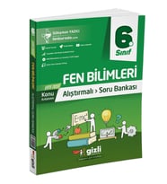 GİZLİ YAYINLARI 6.SINIF ALIŞTIRMALI FEN BİLİMLERİ SORU BANKASI