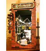 Harry Potter Hogsmeade Book Nook, Büyücüler Sokağı, Kitap Köşesi, El Yapımı Kitap Tutucu (Çok Renkli)