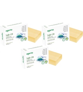 Agarta El Yapımı Doğal Sabun 150GR Yağlı Cilt (3 Lü Set)