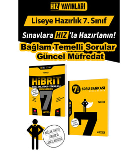 7. Sınıf Türkçe Soru Bankası ve Hibrit Seti 2027 Model