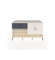 Kronos Konsol 4 Raflı 2 Çekmeceli 2 Kapaklı 176x59x99 Aytaşı-Aytaşı/Antrasit