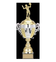 ODAK KUPA - Figürlü Kupalar - Voleybol Kadın Figürlü Kupalar FG-087 A - 50 cm