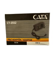 Cata CT-2552 3.5 Amper 220V Fişli Adaptör