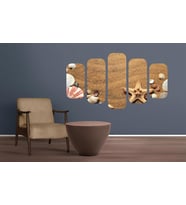 Md70 5 Parça Uv Baskılı Mdf Tablo