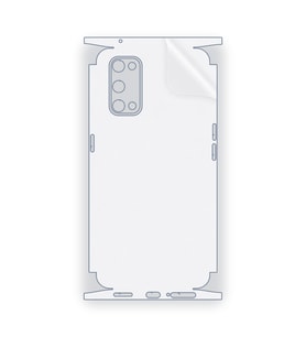 SChitec Realme X7 Pro Uyumlu Fullbody Arka Kaplama Hidrojel Koruyucu Film