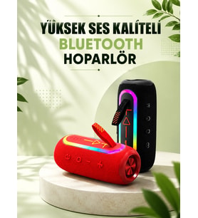 Kablosuz Bluetooth Hoparlör Uzun Pil Ömrü Taşınabilir