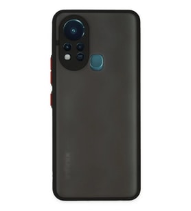 Mey İthalat® İnfinix Hot 11s Kılıf Montreal Silikon Kapak - Siyah