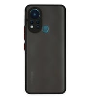 Mey İthalat® İnfinix Hot 11s Kılıf Montreal Silikon Kapak - Siyah