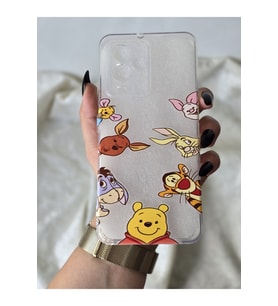 General Mobile GM 24 PRO Uyumlu Baskılı Şeffaf Telefon Kılıfı