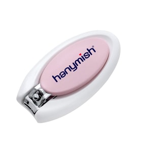 Hanymis Korumalı Bebek Tırnak Makası - Pembe
