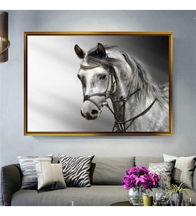 Altın Çerçeveli dekoratif tablo l1448 (Gold)