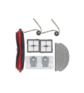 Roborock Q8 Max Pro (2025 Model) Uyumlu Full Yedek Parça Seti 2 Hepa Filtre 2 Mop 2 Toz Torbası 2 Yan Fırça 1 Ana Fırça