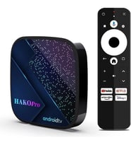 Hakopro Google Lisanslı Android 11 Tv Box 4K HDMI WIFI 4+64  GB