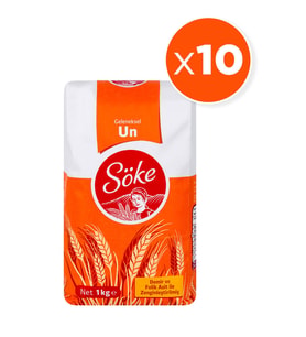Söke Un 1 kg x 10 Adet 