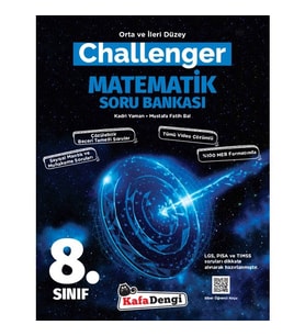 Kafa Dengi Yayınları 8. Sınıf Lgs Challenger Matematik Soru Bankası