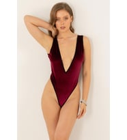 Miorre Kadife Babydoll-085 (Bordo)