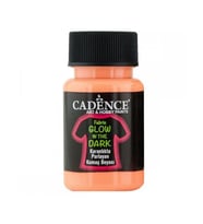 Cadence Fabric Glow In The Dark Karanlıkta Parlayan Kumaş Boyası 50 ml Turuncu 