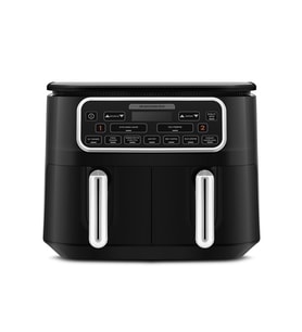 Karaca Air Pro Cook Duo Ev Yemeği XXXL Airfryer Black Chrome 8L
