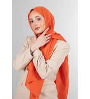 Yeşil Brisa Vual Şal (Oranj)