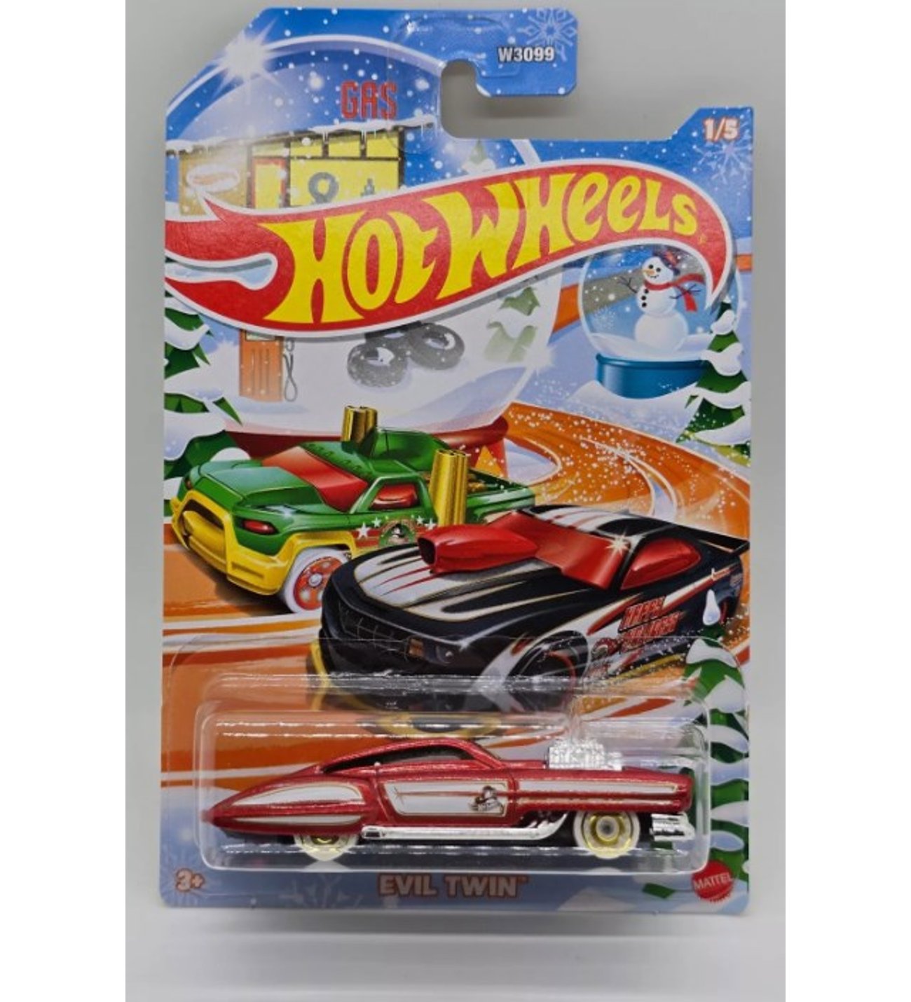 2024 Hot Wheels Christmas Car- EVIL TWIN