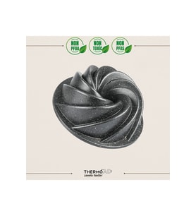Rüzgar Gülü Kek Kalıbı, 24cm, Gri, Pratik ve şık tasarım