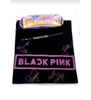 Blackpink Unisex Owersize T-shirt Kalemlik Bileklik Set