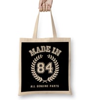 1984 Made In 84 All Genuine Parts Bez Çanta Uzun Saplı