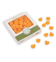 Mühür Mumu Eritme Kalp Boncuk Paket Model No: 663 SATEN PORTAKAL