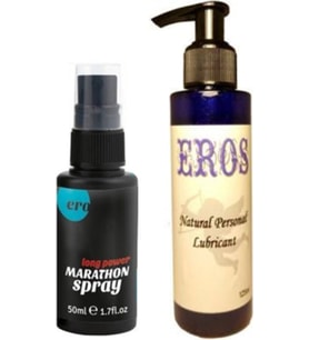 Hintohu Erkeklere Özel Sprey 50 Ml + Eros 125Ml Lubricant Gel
