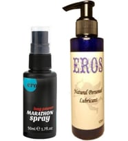 Hintohu Erkeklere Özel Sprey 50 Ml + Eros 125Ml Lubricant Gel