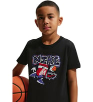 Nike Sportswear Kids Tee Box Hoops Kids Tee Grafik Baskılı Çocuk Tişört Siyah