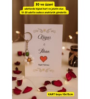 10 Adet Ahşap Papatya Bohem Anahtarlık - Kına Hediye - Nişan Hediye - Nikah Hediye - Anneler Günü