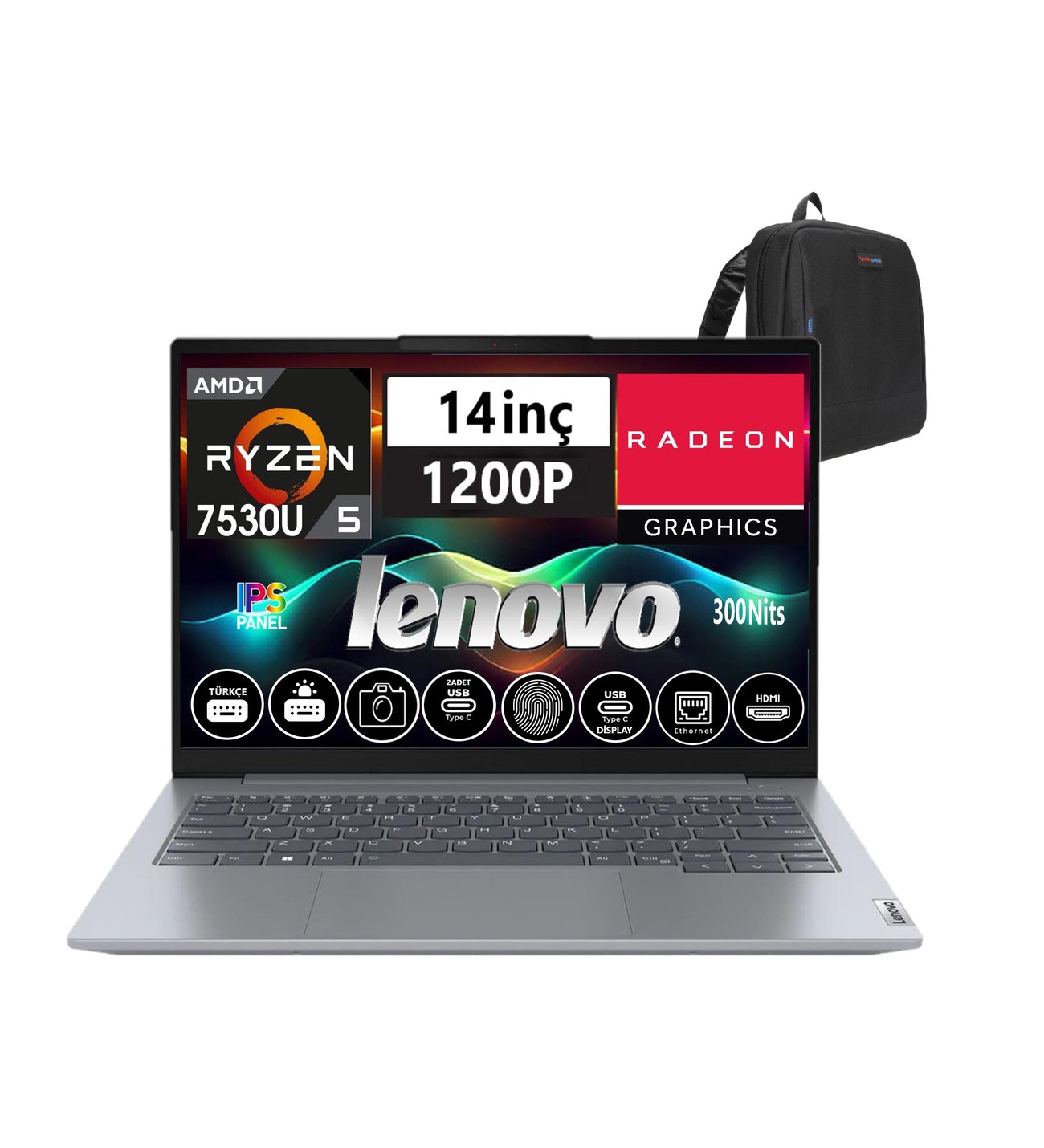 Lenovo ThinkBook 14 G6 ABP Amd RYZEN5 7530U 24GB 512GB SSD 14 