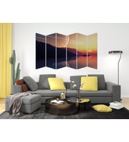 GEZEGEN FANAZİ GÜN BATIMI MDF TABLO-0926 MODEL-B