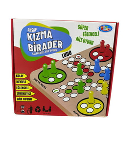 ri toys 30x30 cm Ahşap Tabanlı Kızma Birader 1011