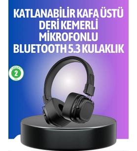 Uzun Süreli Rahat Kullanım İçin Kablosuz Bluetooth Kulaklık
