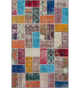 Eliana Home Baskılı, Yıkanabilir Kaymaz Taban Salon Halısı LNA1785 100x150 cm (Mavi)
