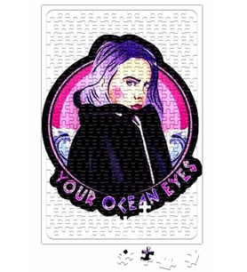 Billie Eilish Ocean Eyes Puzzle 240 Parça Yapboz