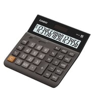 Casio DH-16 Bk Masaüstü Hesap Makinesi (Siyah)
