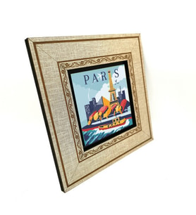 Paris Baskılı MDF Tablo
