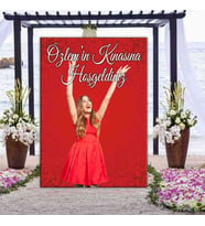 Kişiye Özel Resimli İsimli Kına Pano