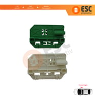 Renault Premium Kerax Midlum DAF LF 45 55 Volvo FL II FE İçin Elektrikli Sağ Cam Kriko Klipsi RA+RB