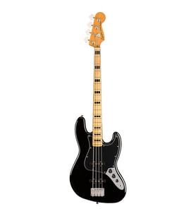 Squier Classic Vibe 70s Jazz Bass Akçaağaç Klavye Black Bas Gitar